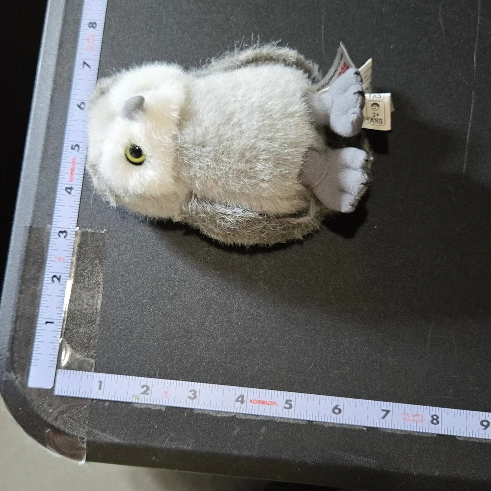 Stuffed Animal House Ruffles Baby Owl Plush Bird Woodland Forest Nature Wildlife
